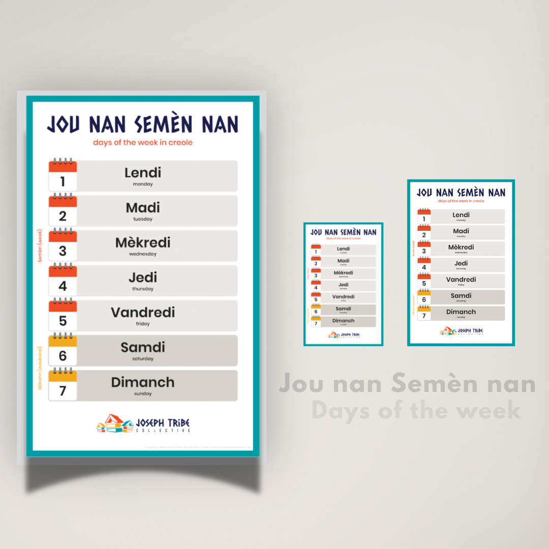 Jou nan Semèn nan / Days of the Week