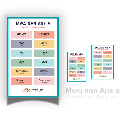 Mwa nan Âne ya / Months of the Year